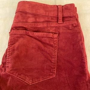 LOFT Modern Skinny Velvet Pants Size 4